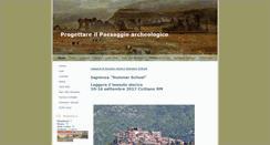 Desktop Screenshot of paesaggioarcheologico.info